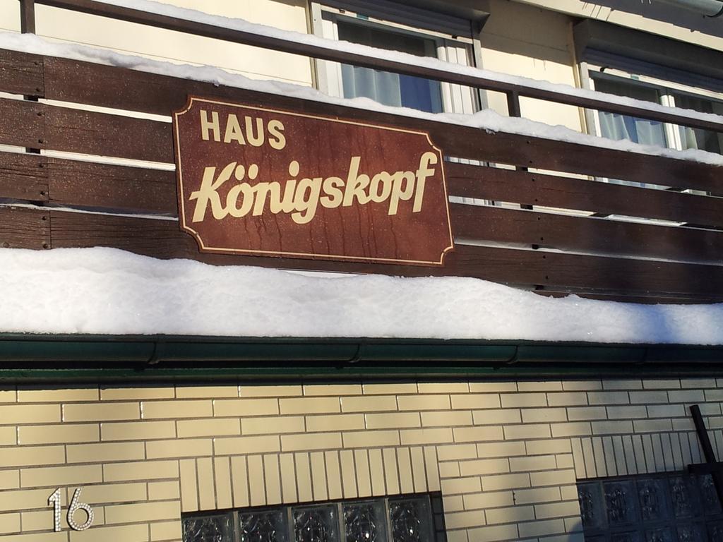 Harzpension Haus Koenigskopf Браунлаге Экстерьер фото